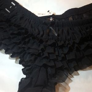 Torrid (adult) rumba mesh panties sz 1